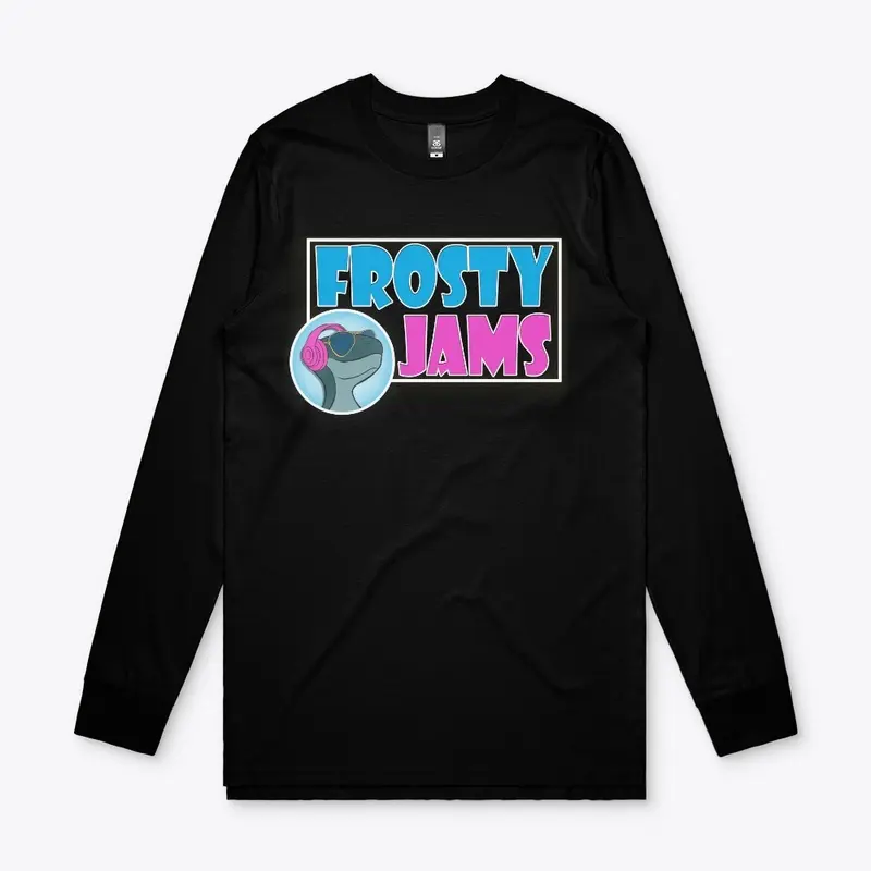 Frosty Jams Logo White Border Merch