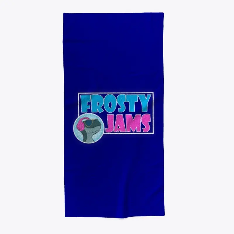 Frosty Jams Logo White Border Merch