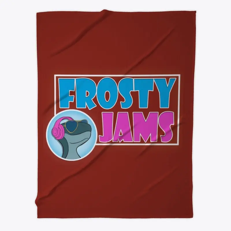 Frosty Jams Logo White Border Merch